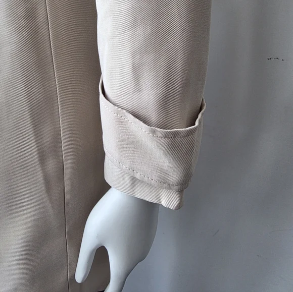 NWT Banana Republic Khaki Women's Trench Coat XS - Picture 5 of 11